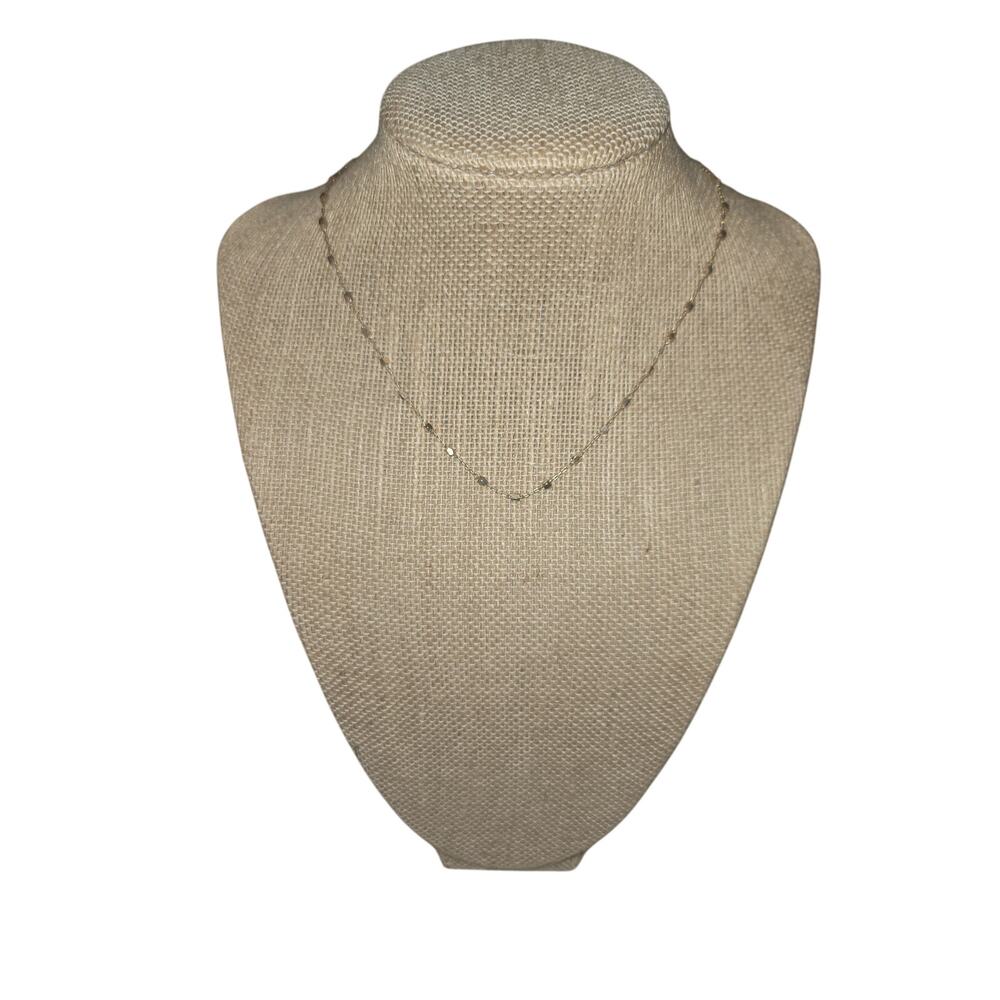 Dainty Gold Tone Necklace